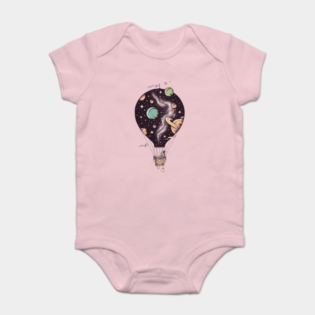 Interstellar Journey Baby Bodysuit by enkeldika2